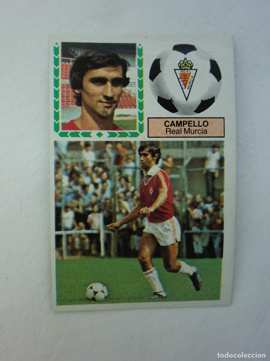 Cromos de f&uacute;tbol: Cromo de f&uacute;tbol LIGA ESTE 83-84 1983-1984: CAMPELLO (Murcia)