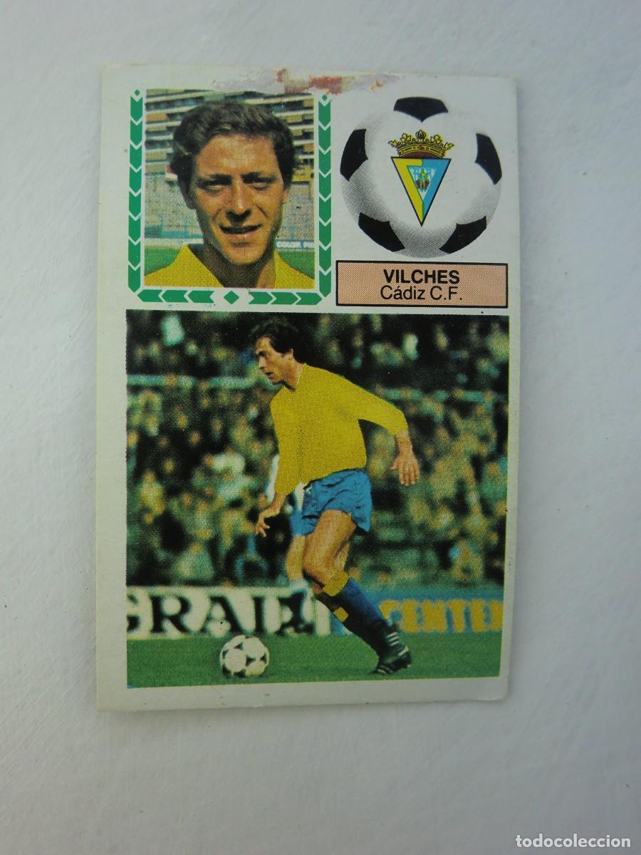 Cromos de f&uacute;tbol: Cromo de f&uacute;tbol LIGA ESTE 83-84 1983-1984: VILCHES (C&aacute;diz), &uacute;ltimos fichajes N&ordm; 7, versi&oacute;n doble