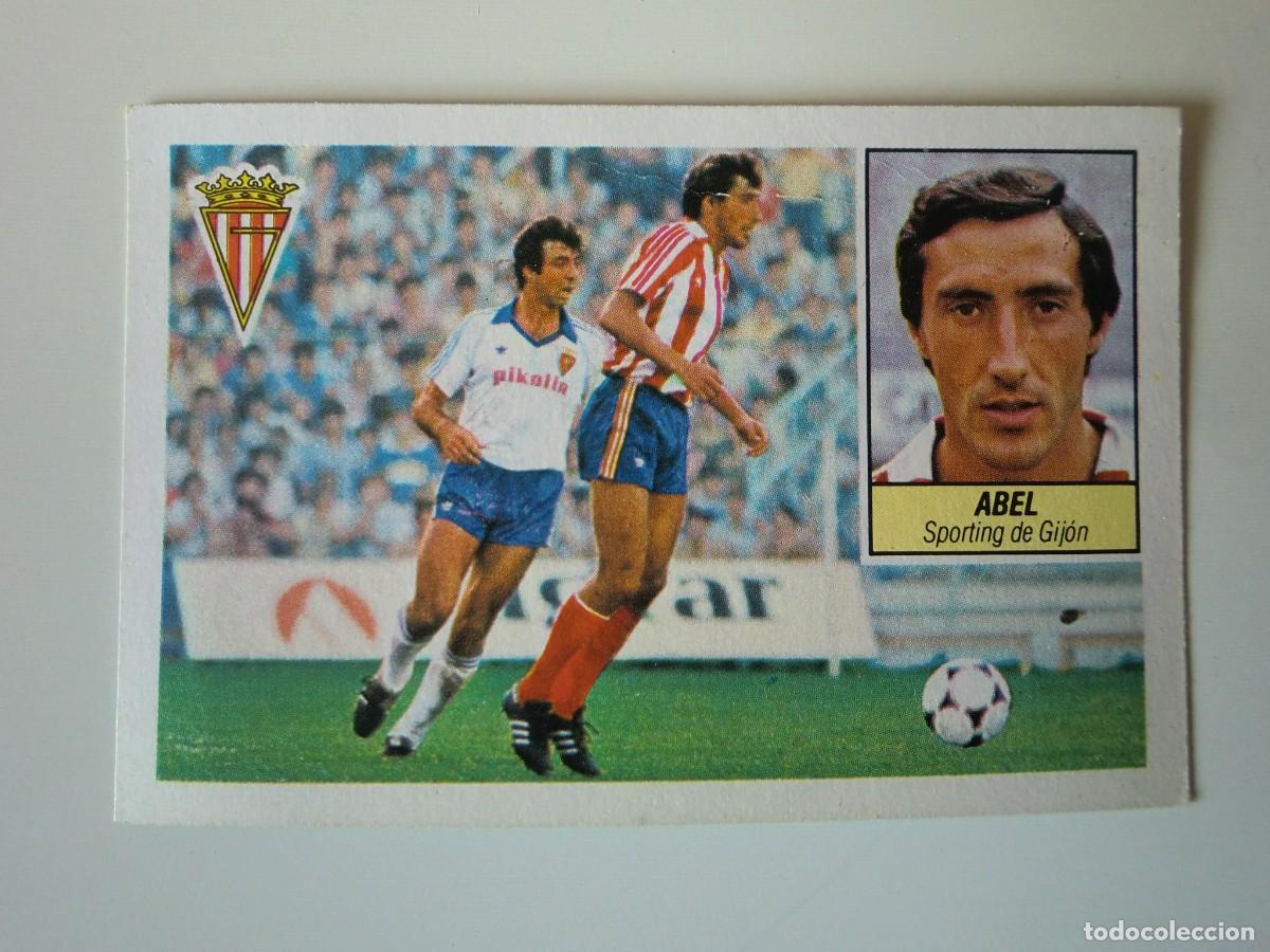 Cromos de f&uacute;tbol: Cromo de f&uacute;tbol LIGA ESTE 84-85 1984-1985: ABEL (Sporting de Gij&oacute;n), baja