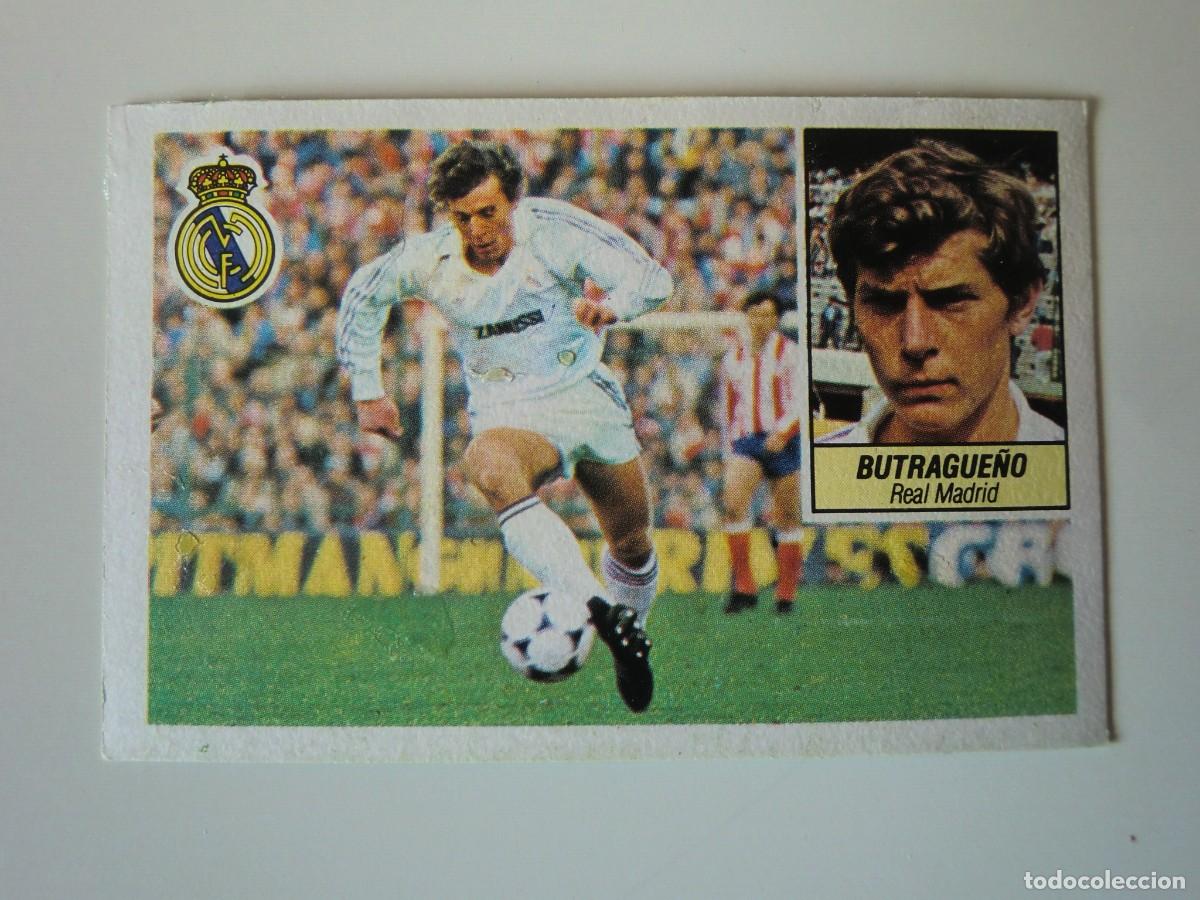 Cromos de f&uacute;tbol: Cromo de f&uacute;tbol LIGA ESTE 84-85 1984-1985: BUTRAGUE&Ntilde;O (R. Madrid), rookie