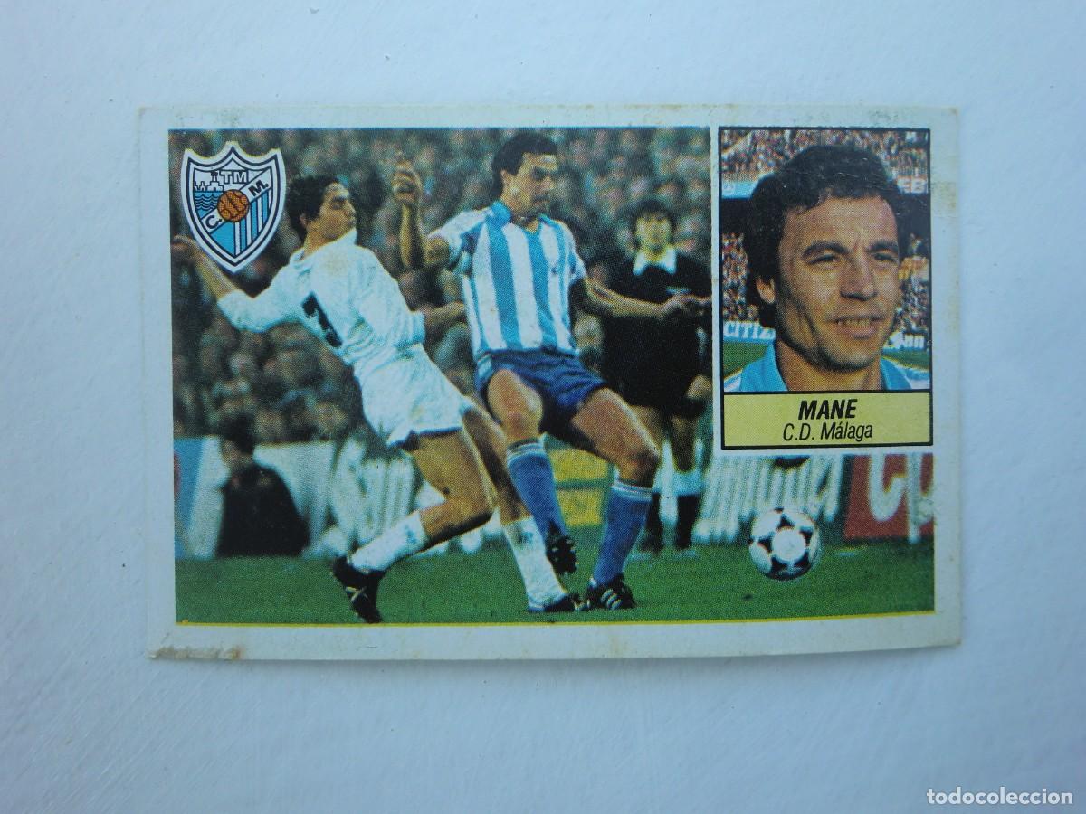 Cromos de f&uacute;tbol: Cromo de f&uacute;tbol LIGA ESTE 84-85 1984-1985: MAN&Eacute; (M&aacute;laga), baja