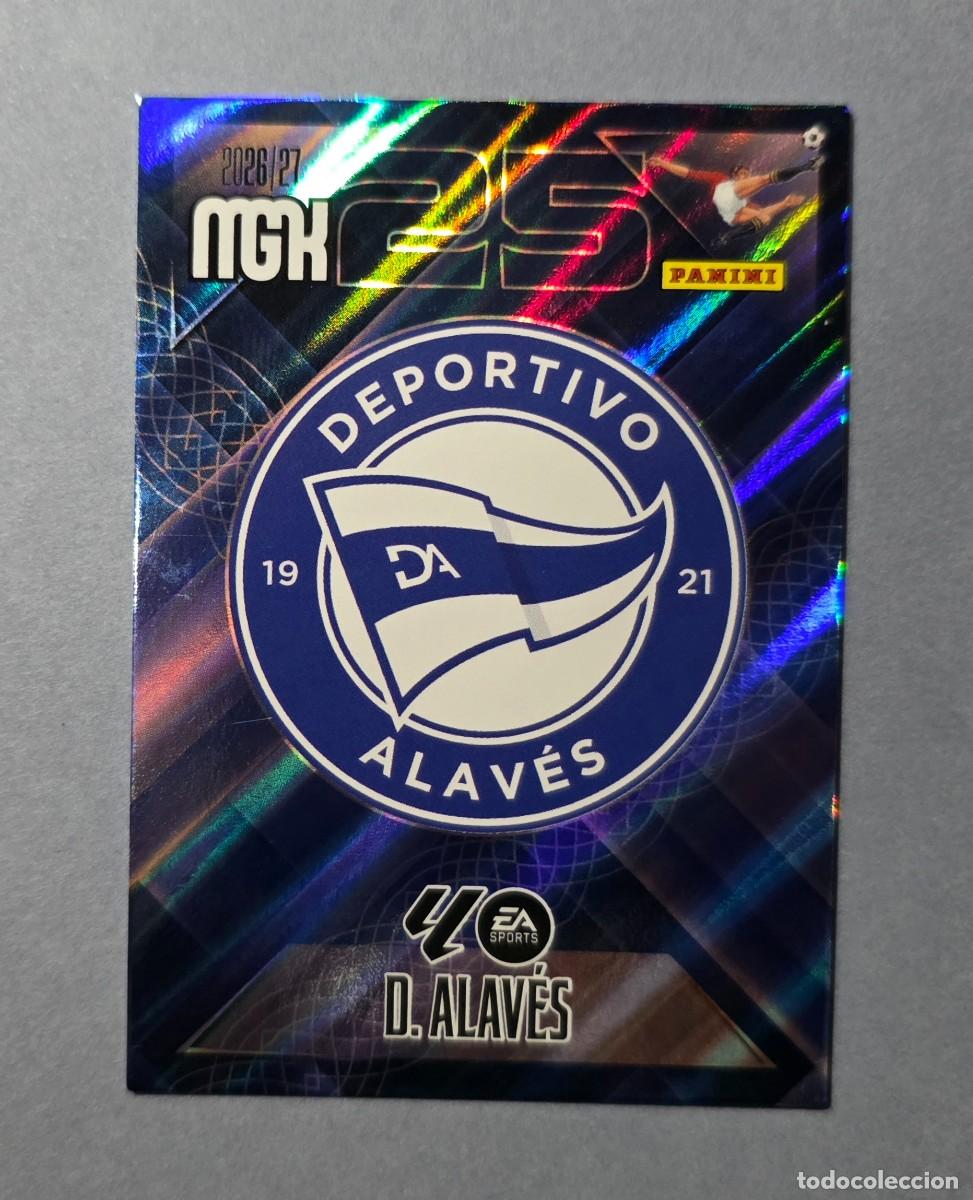 Cromos de f&uacute;tbol: 19 ESCUDO - ALAV&Eacute;S - MEGACRACKS 2026-27 - MGK 26/27 (NUEVO)