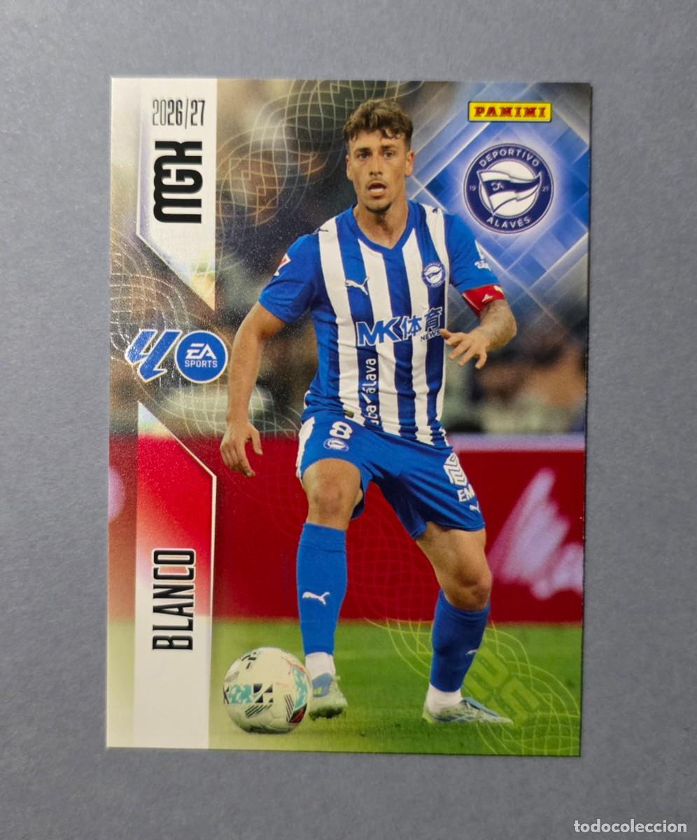 Cromos de f&uacute;tbol: 28 BLANCO - ALAV&Eacute;S - MEGACRACKS 2026-27 - MGK 26/27 (NUEVO)