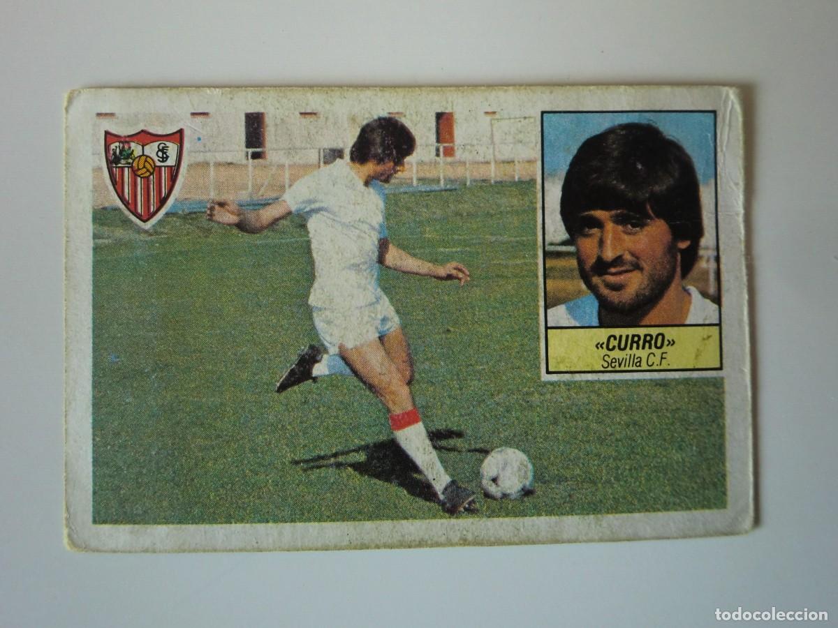Cromos de f&uacute;tbol: Cromo de f&uacute;tbol LIGA ESTE 84-85 1984-1985: CURRO (Sevilla), baja