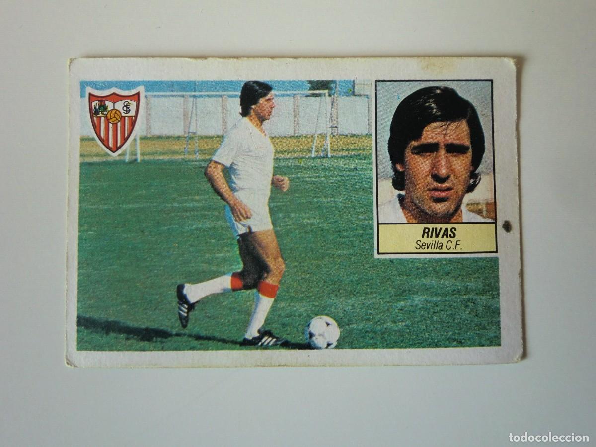 Cromos de f&uacute;tbol: Cromo de f&uacute;tbol LIGA ESTE 84-85 1984-1985: RIVAS (Sevilla), baja