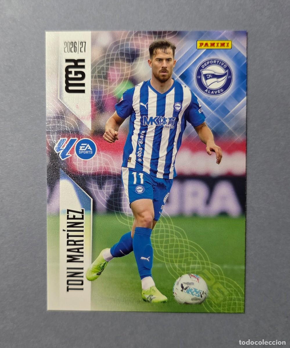 Cromos de f&uacute;tbol: 35 TONI MART&Iacute;NEZ - ALAV&Eacute;S - MEGACRACKS 2026-27 - MGK 26/27 (NUEVO)