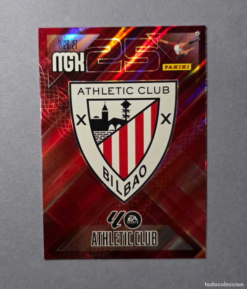 Cromos de f&uacute;tbol: 37 ESCUDO - ATHLETIC BILBAO - MEGACRACKS 2026-27 - MGK 26/27 (NUEVO)