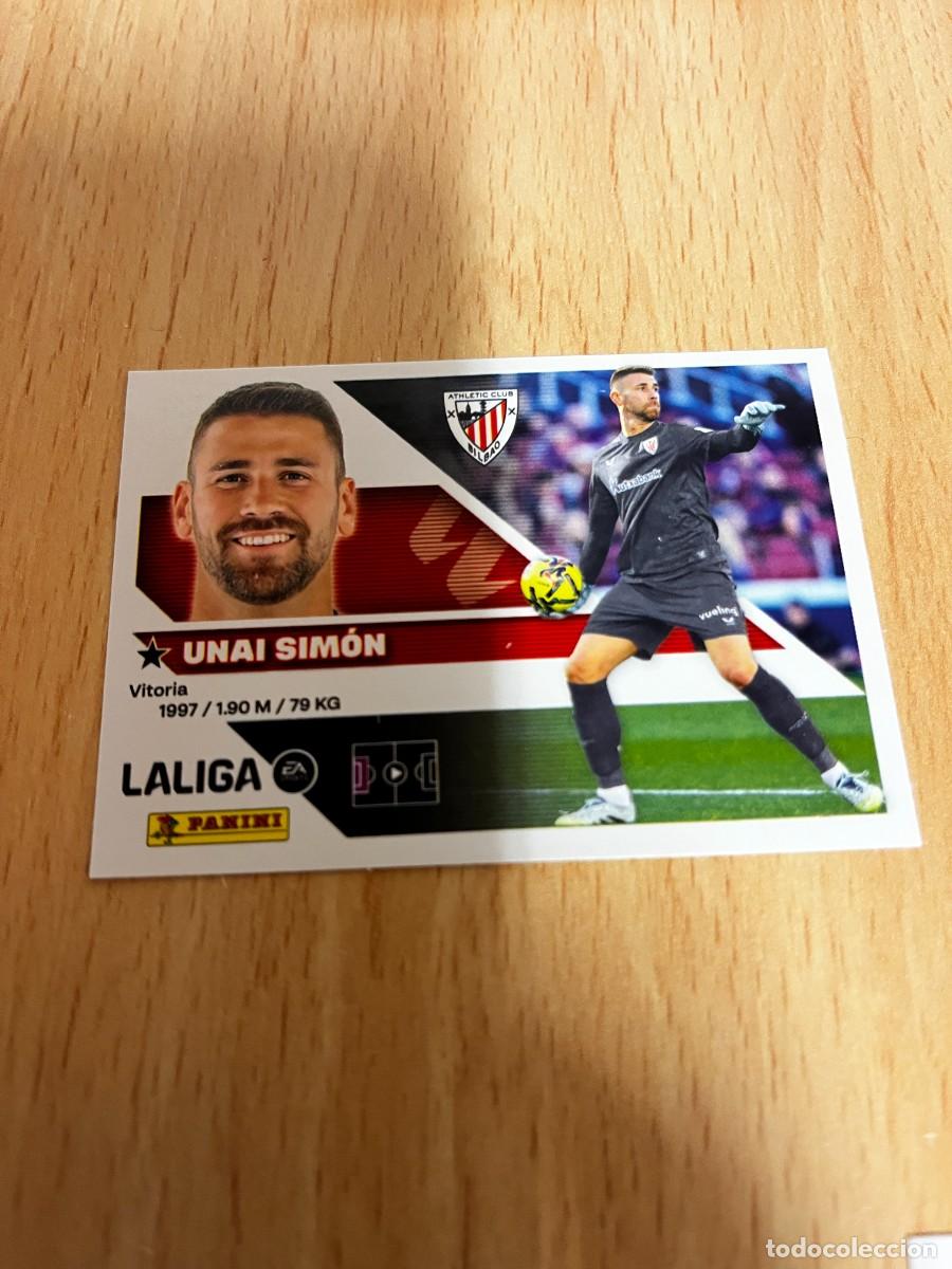 Cromos de f&uacute;tbol: LIGA ESTE 2026 2027 26 27 PANINI N&ordm; 3 UNAI SIMON ATHLETIC BILBAO