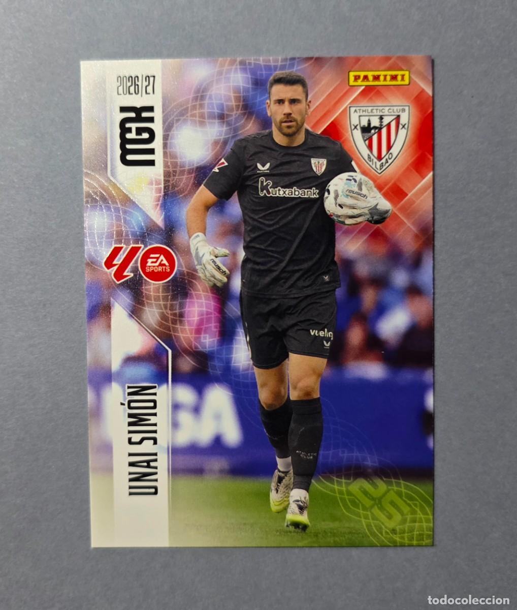 Cromos de f&uacute;tbol: 38 UNAI SIM&Oacute;N - ATHLETIC BILBAO - MEGACRACKS 2026-27 - MGK 26/27 (NUEVO)