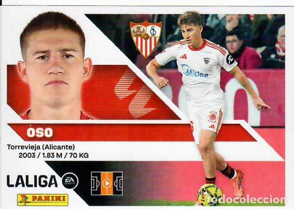 Figurine di Calcio: CROMO PANINI LIGA ESTE 26 27 - N&ordm; 11 - OSO - SEVILLA