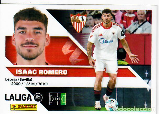 Figurine di Calcio: CROMO PANINI LIGA ESTE 26 27 - N&ordm; 20 - ISAAC ROMERO - SEVILLA