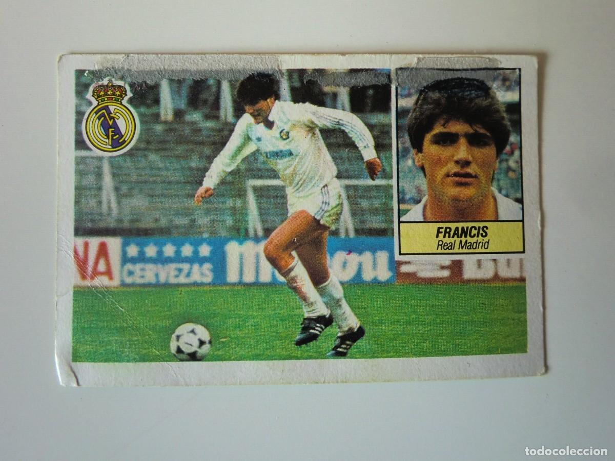 Figurine di Calcio: Cromo de f&uacute;tbol LIGA ESTE 84-85 1984-1985: FRANCIS (R. Madrid), &uacute;ltimos fichajes N&ordm; 7