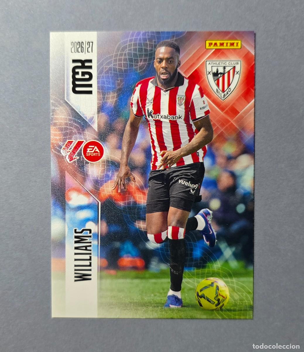 Cartes &agrave; collectionner de Football: 52 WILLIAMS - ATHLETIC BILBAO - MEGACRACKS 2026-27 - MGK 26/27 (NUEVO)