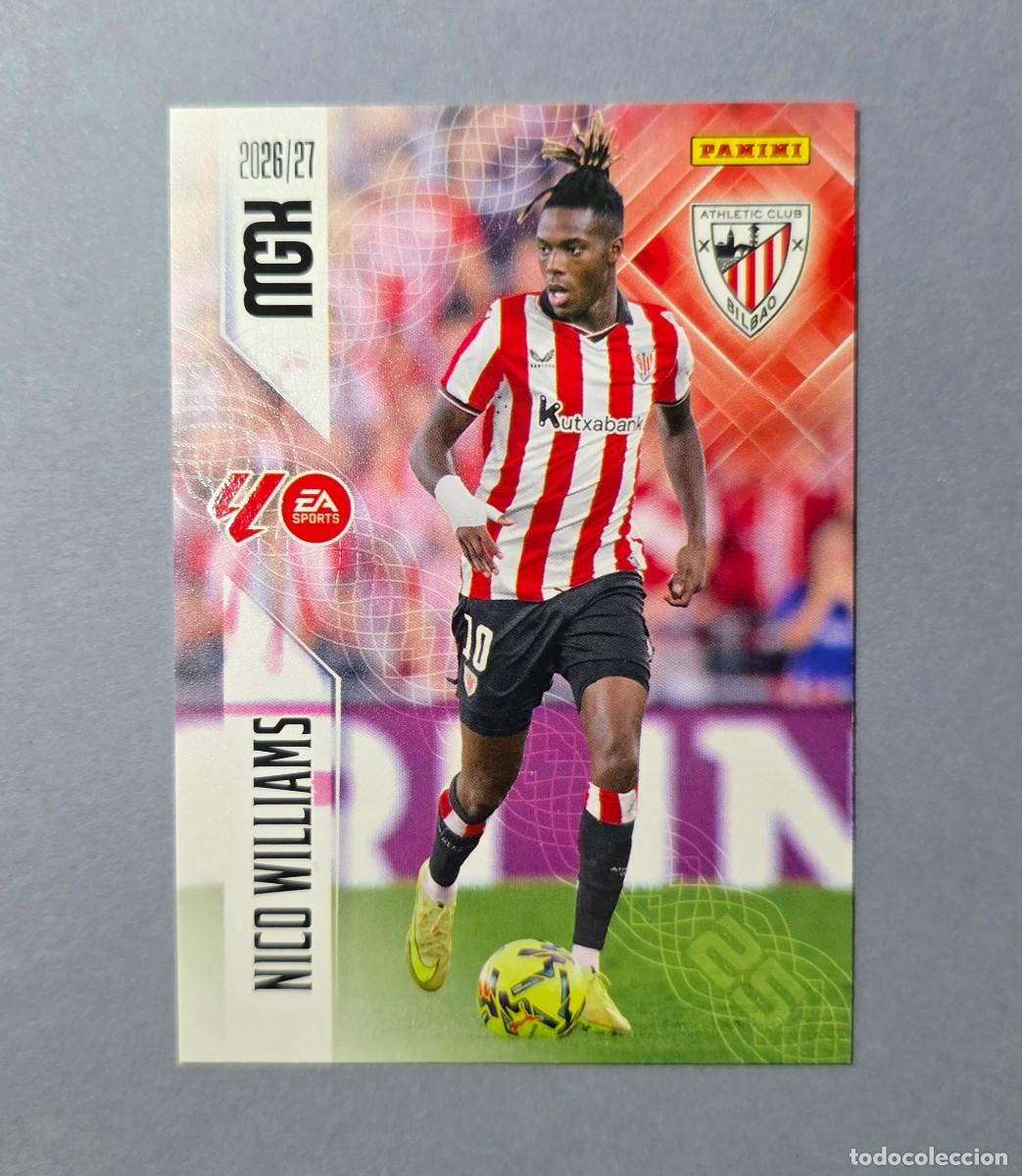 Cromos de f&uacute;tbol: 54 NICO WILLIAMS - ATHLETIC BILBAO - MEGACRACKS 2026-27 - MGK 26/27 (NUEVO)