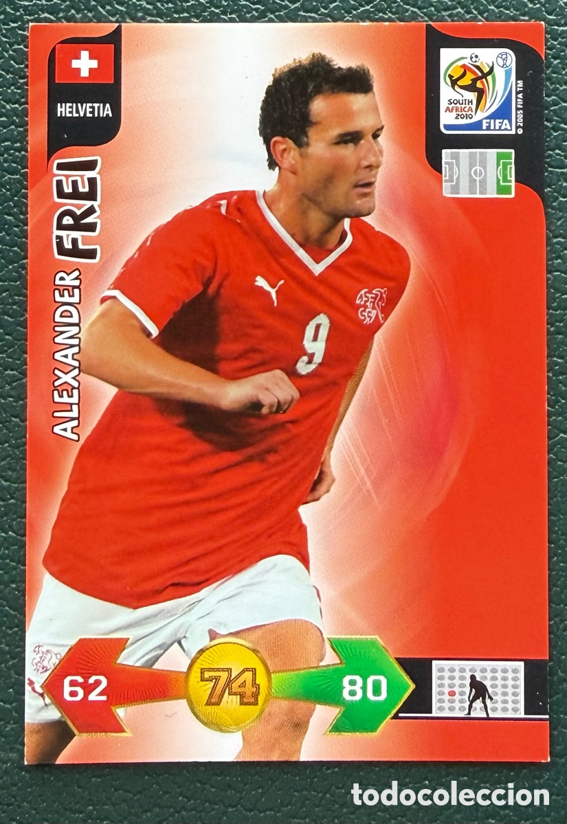Cromos de Futebol: ALEXANDER FREI SUIZA FICHAS ALBUM ADRENALYN XL MUNDIAL SOUTH AFRICA 2010