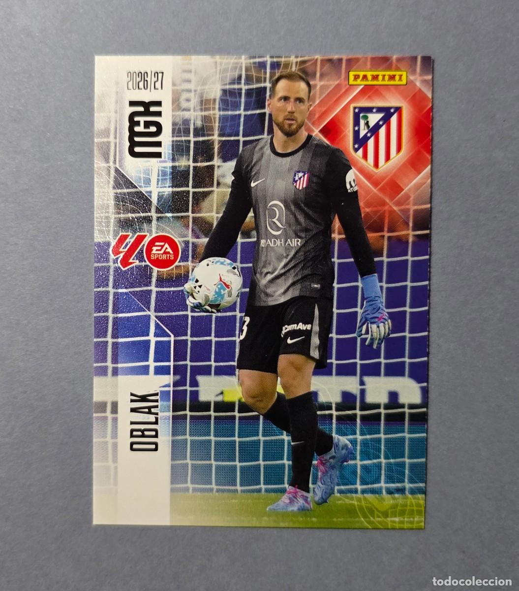 Figurine di Calcio: 56 OBLAK - ATL&Eacute;TICO MADRID - MEGACRACKS 2026-27 - MGK 26/27 (NUEVO)