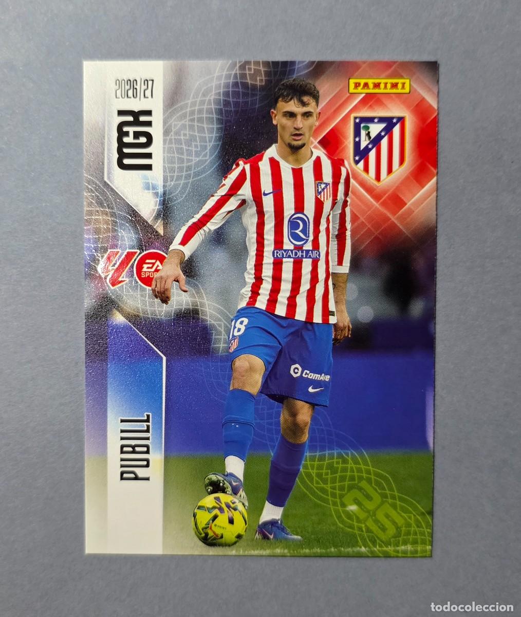 Cromos de f&uacute;tbol: 60 PUBILL - ATL&Eacute;TICO MADRID - MEGACRACKS 2026-27 - MGK 26/27 (NUEVO)