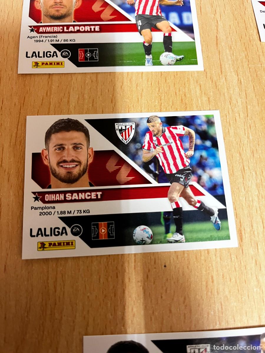 Cromos de f&uacute;tbol: LIGA ESTE 2026 2027 26 27 PANINI N&ordm; 14 SANCET ATHLETIC BILBAO