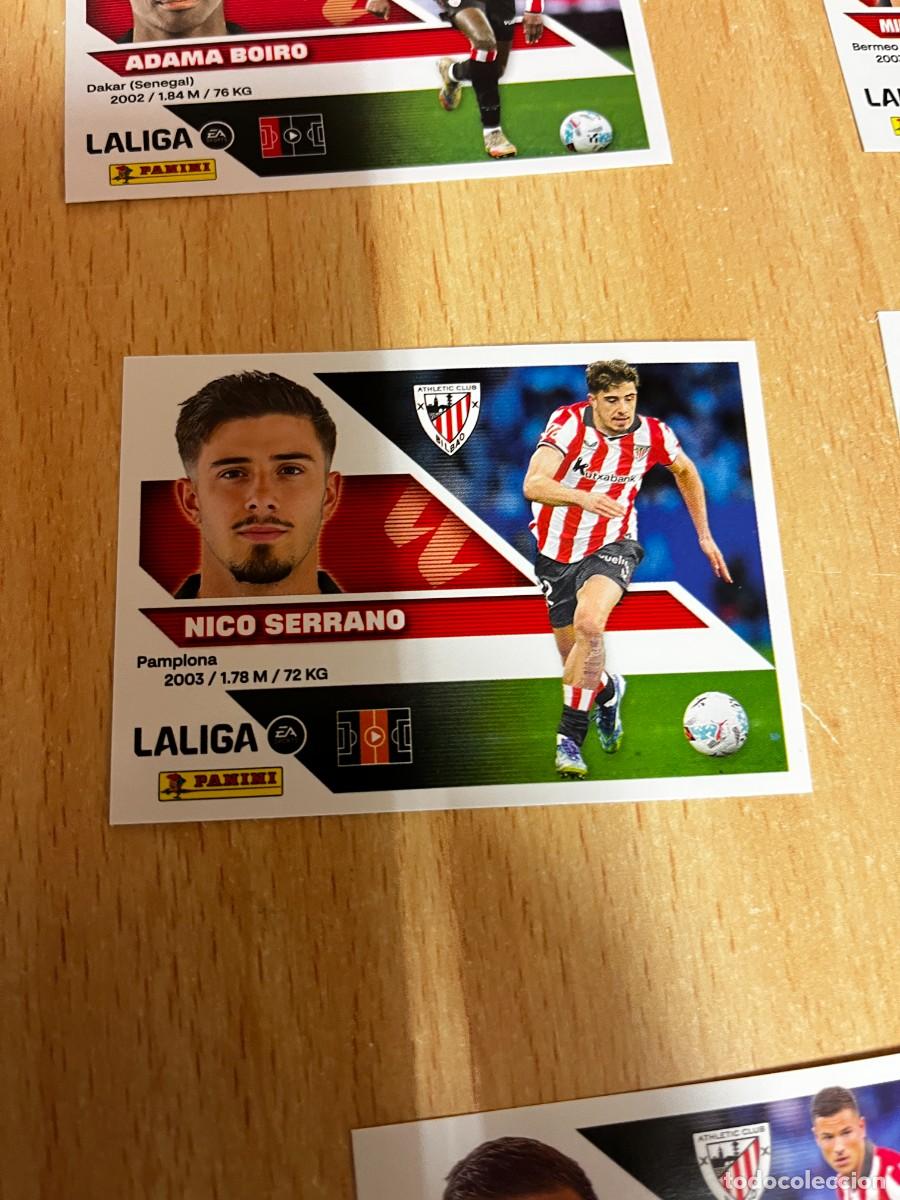 Cromos de f&uacute;tbol: LIGA ESTE 2026 2027 26 27 PANINI N&ordm; 15 NICO SERRANO ATHLETIC BILBAO