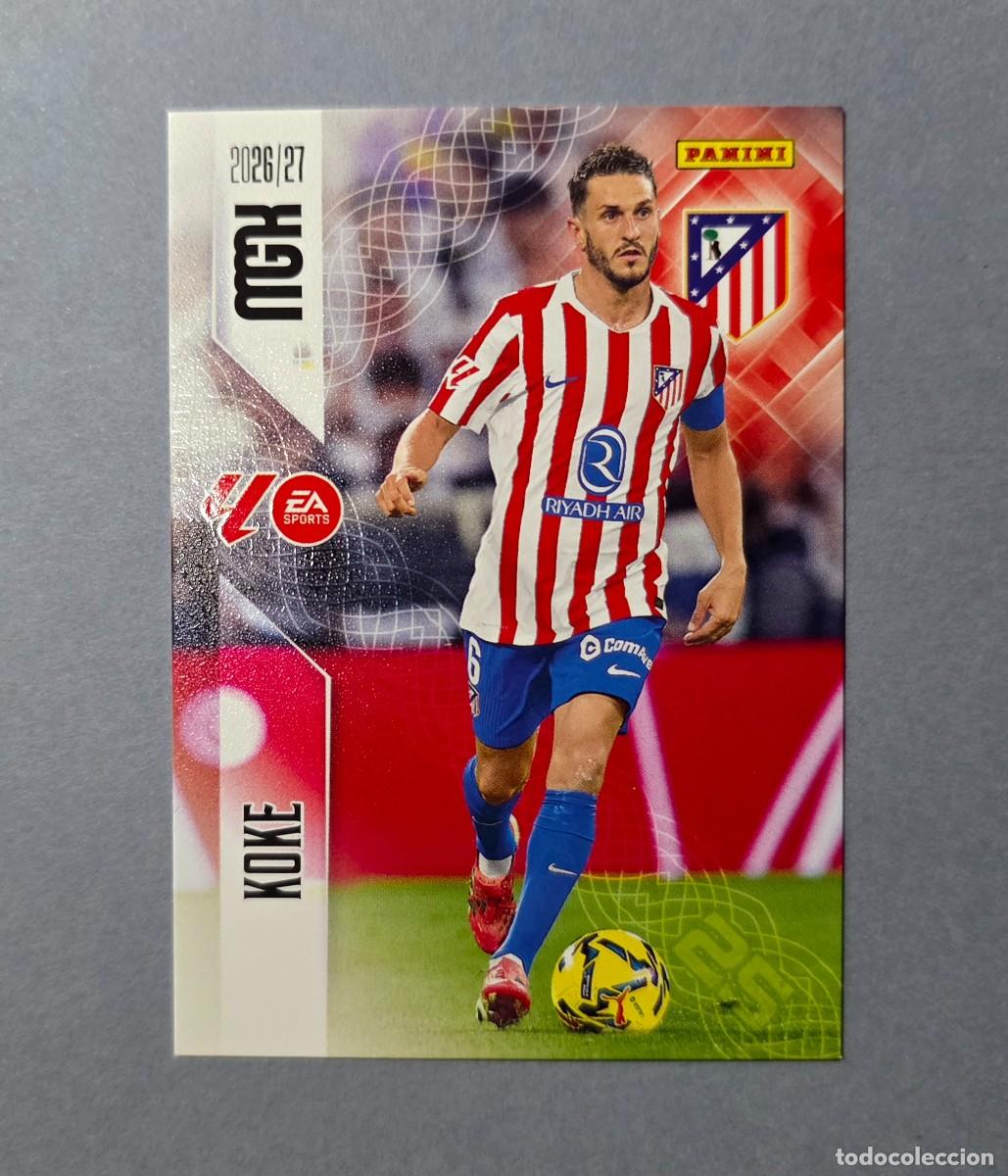Cromos de f&uacute;tbol: 64 KOKE - ATL&Eacute;TICO MADRID - MEGACRACKS 2026-27 - MGK 26/27 (NUEVO)