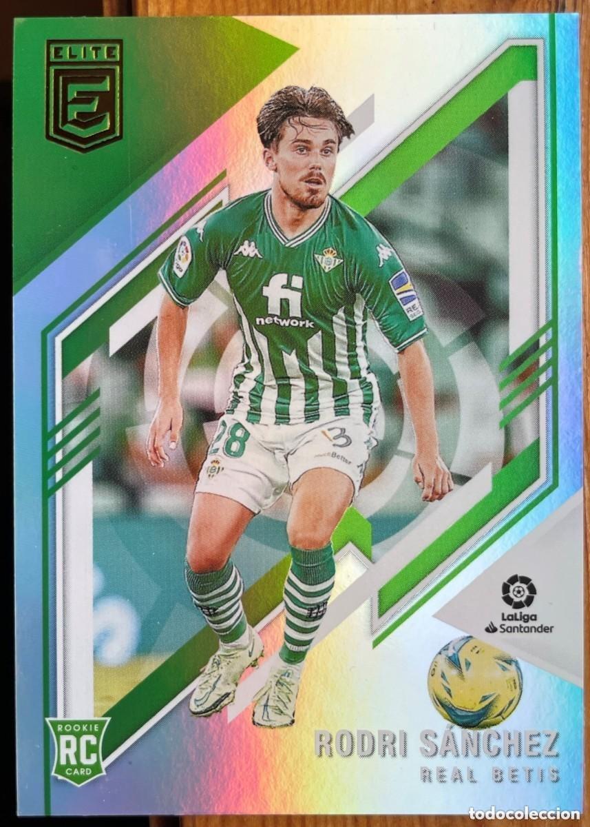 Cromos de f&uacute;tbol: 187 RODRI SANCHEZ REAL BETIS ROOKIE CARD DONRUSS ELITE LALIGA 2021 2022 PANINI 21 22