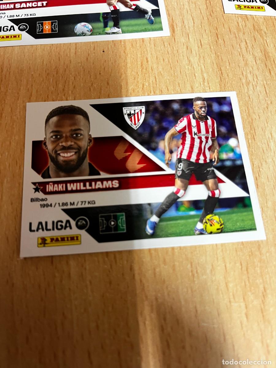 Cromos de f&uacute;tbol: LIGA ESTE 2026 2027 26 27 PANINI N&ordm; 19 WILLIAMS ATHLETIC BILBAO