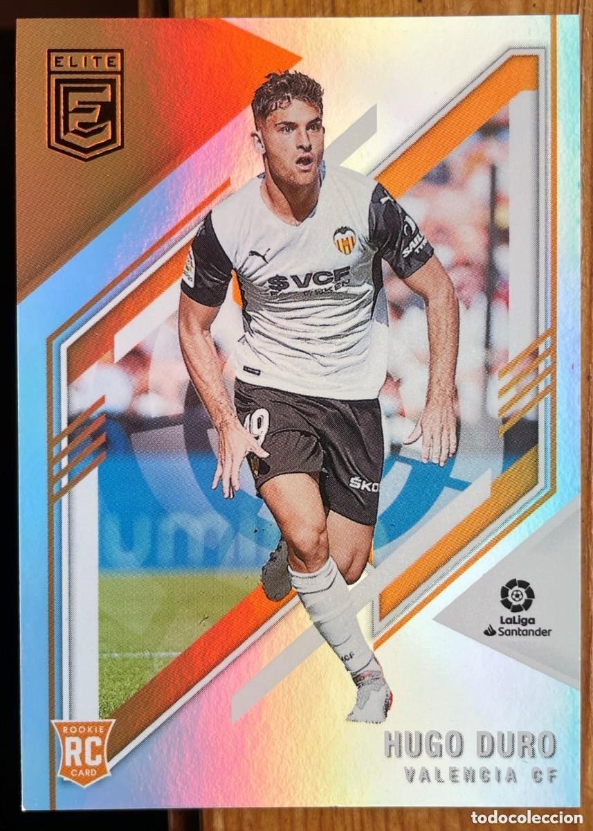 Cromos de f&uacute;tbol: 197 HUGO DURO VALENCIA CF ROOKIE CARD DONRUSS ELITE LALIGA 2021 2022 PANINI 21 22