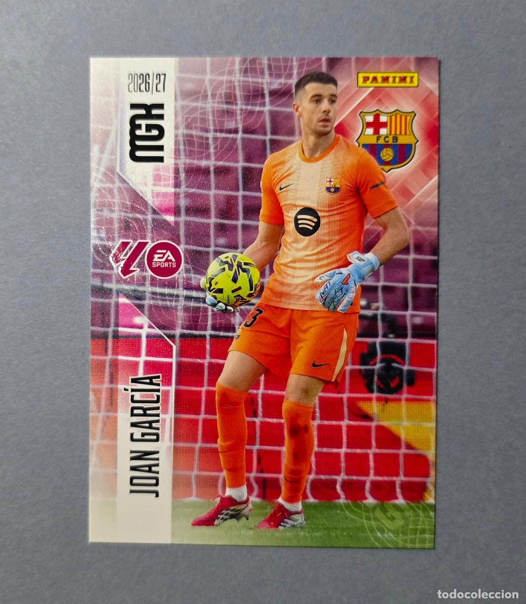Cromos de f&uacute;tbol: 74 JOAN GARC&Iacute;A - BARCELONA - MEGACRACKS 2026-27 - MGK 26/27 (NUEVO)