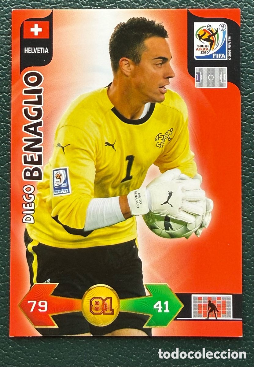 Cromos de Futebol: DIEGO BENAGLIO SUIZA FICHAS ALBUM ADRENALYN XL MUNDIAL SOUTH AFRICA 2010