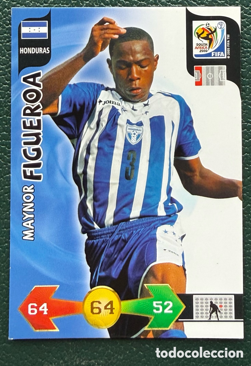 Cromos de f&uacute;tbol: MAYNOR FIGUEROA HONDURAS FICHAS ALBUM ADRENALYN XL MUNDIAL SOUTH AFRICA 2010