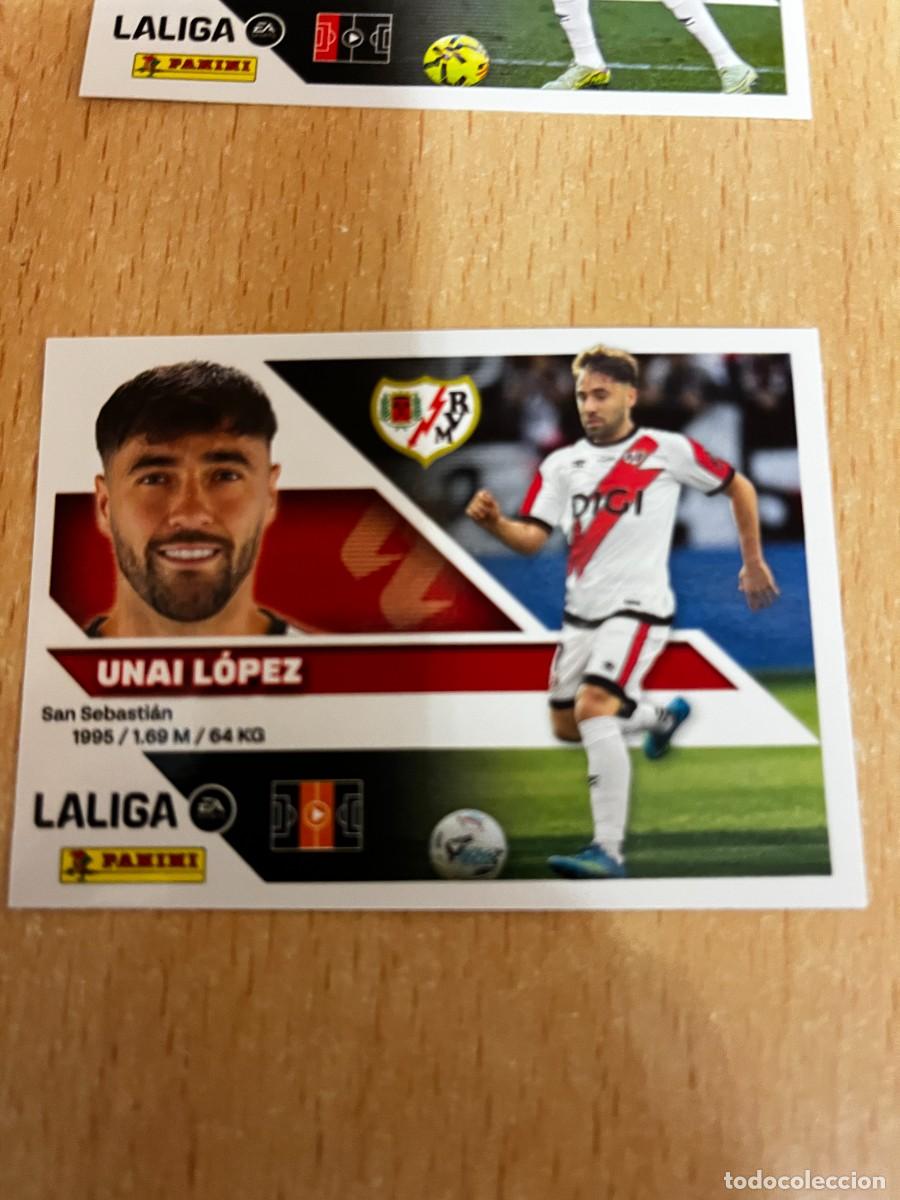 Cromos de f&uacute;tbol: LIGA ESTE 2026 2027 26 27 PANINI N&ordm; 14 UNAI LOPEZ RAYO VALLECANO
