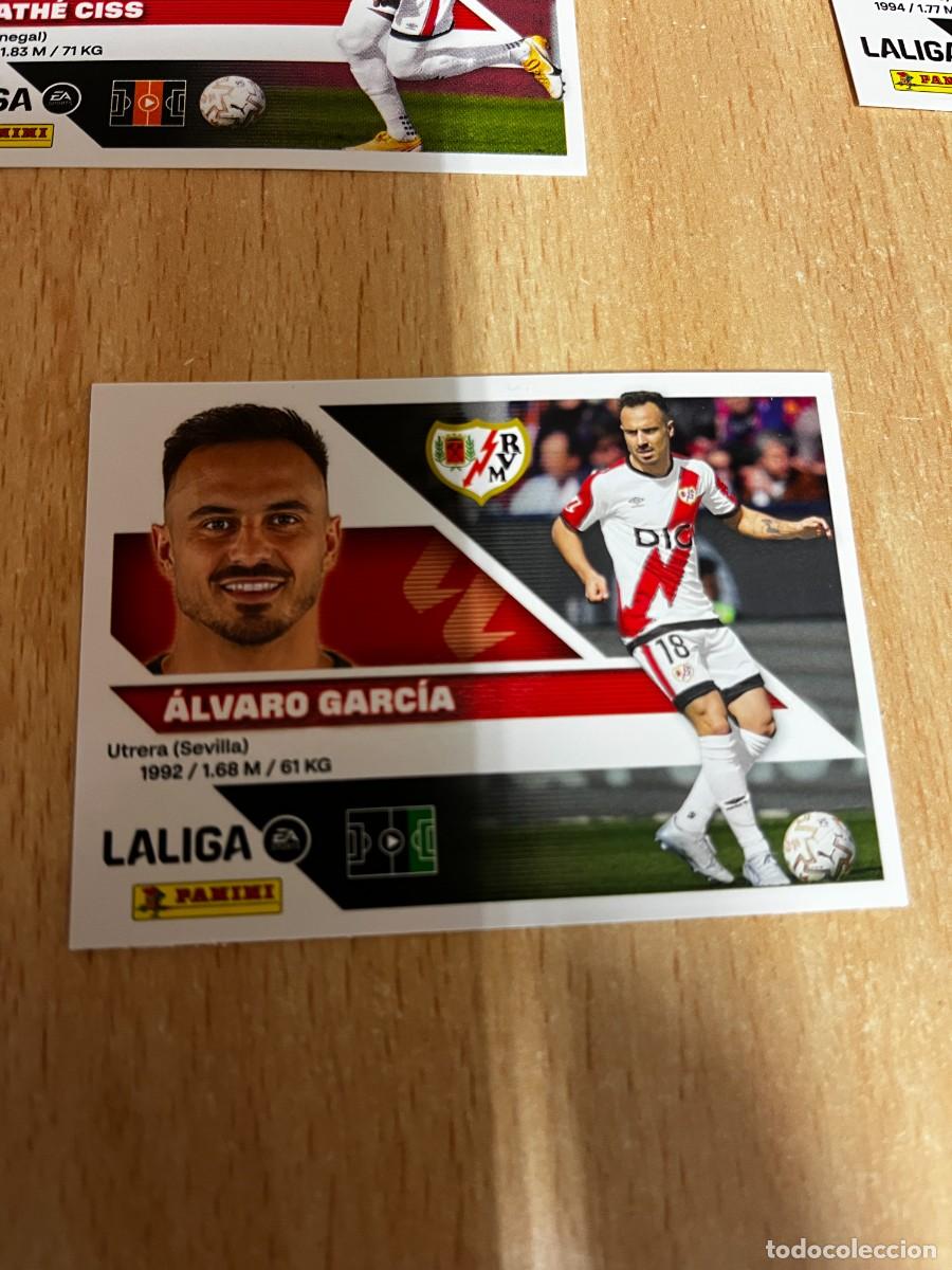 Cromos de f&uacute;tbol: LIGA ESTE 2026 2027 26 27 PANINI N&ordm; 18 ALVARO GARCIA RAYO VALLECANO
