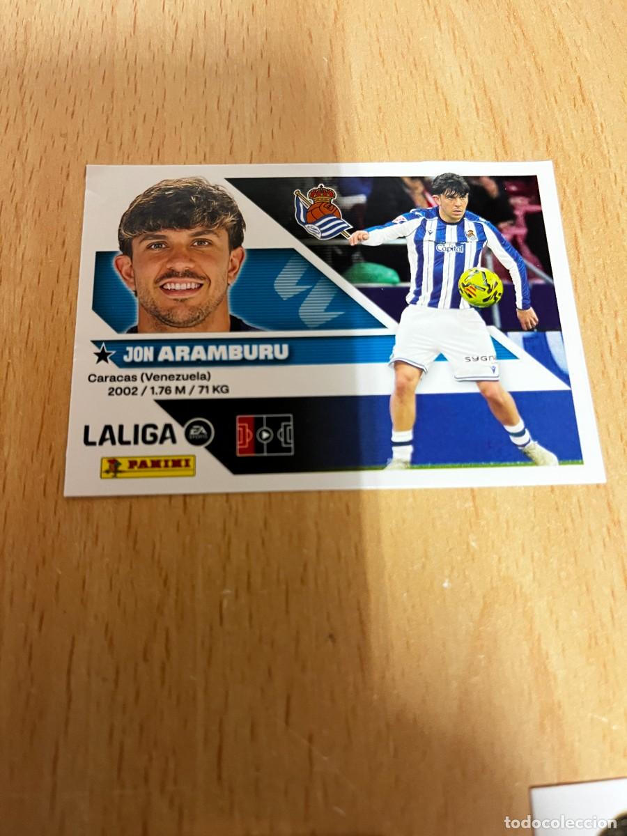 Cromos de f&uacute;tbol: LIGA ESTE 2026 2027 26 27 PANINI N&ordm; 5 ARAMBURU REAL SOCIEDAD