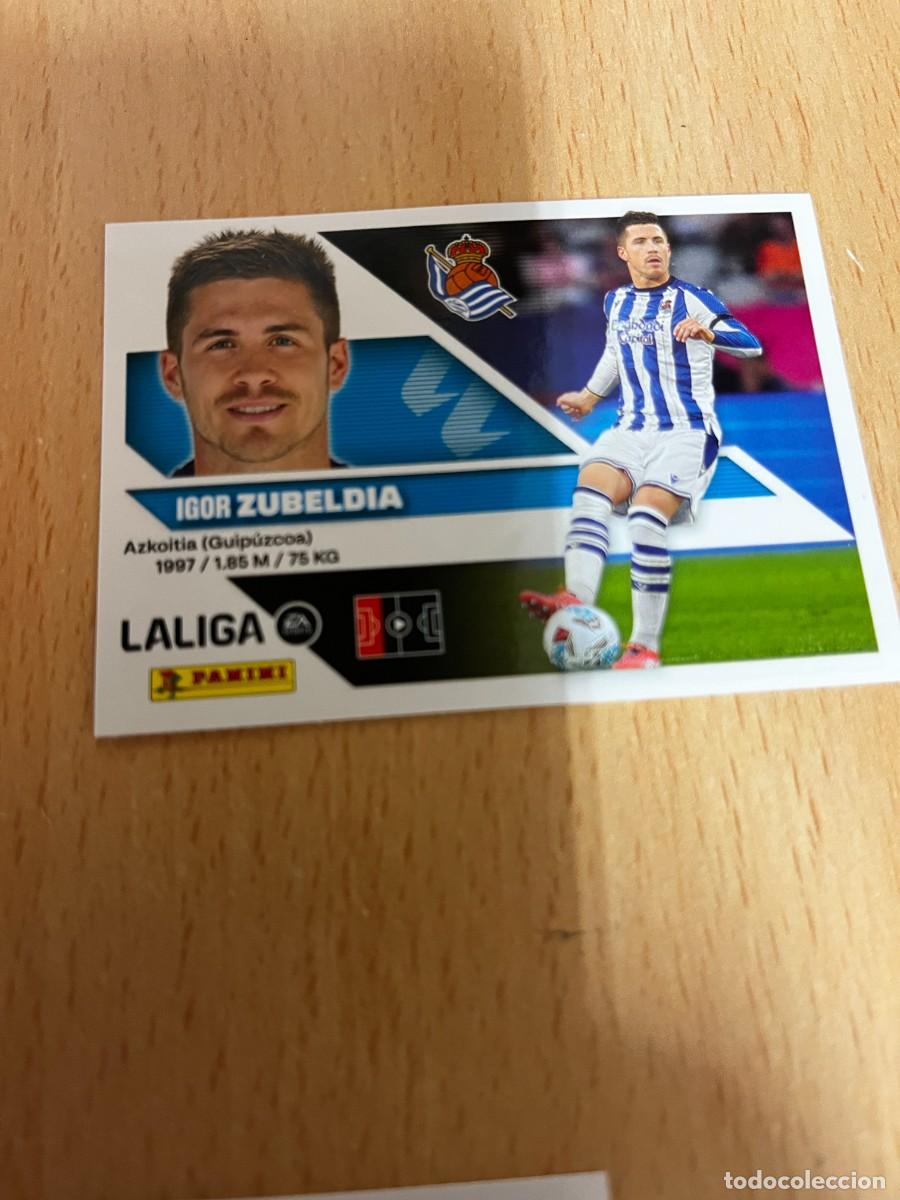 Cromos de f&uacute;tbol: LIGA ESTE 2026 2027 26 27 PANINI N&ordm; 6 ZUBELDIA REAL SOCIEDAD