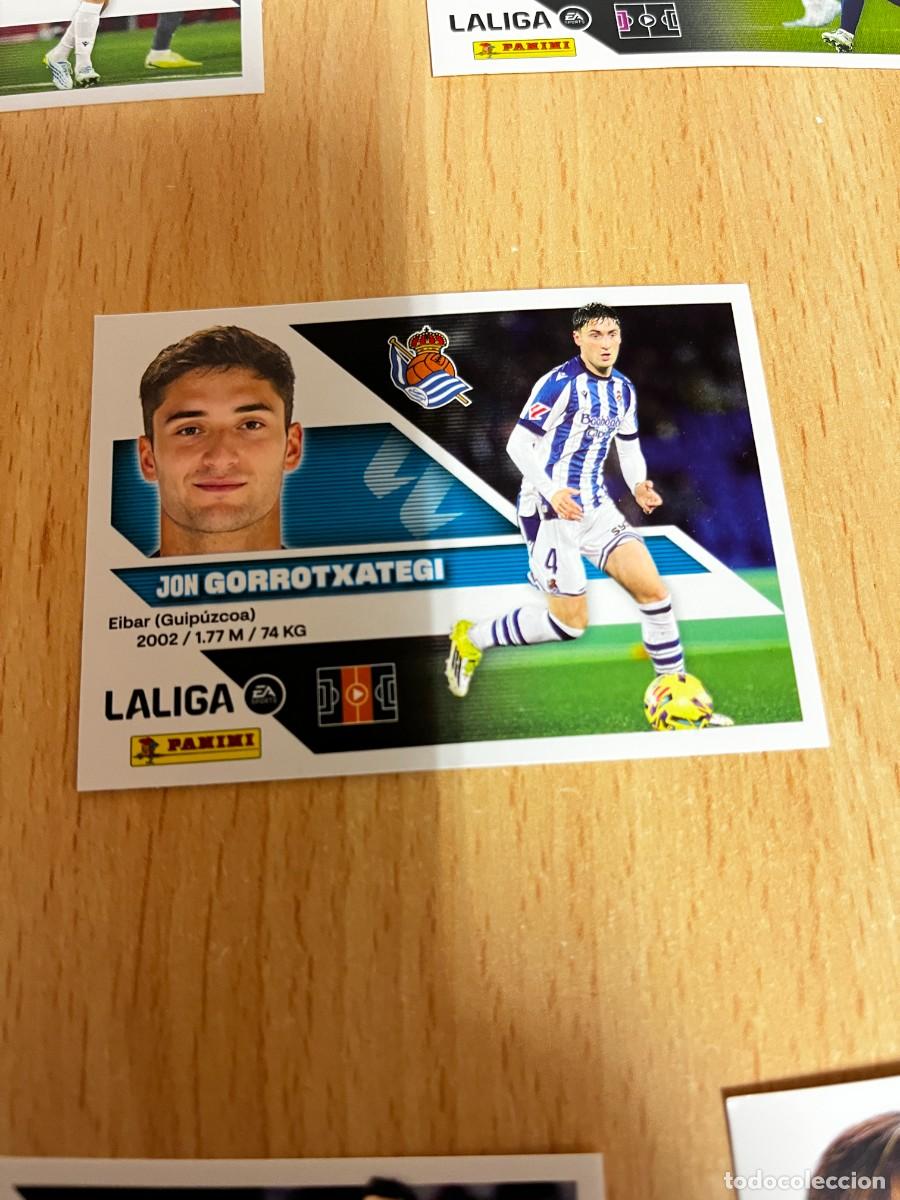 Cromos de f&uacute;tbol: LIGA ESTE 2026 2027 26 27 PANINI N&ordm; 10 GORROTXATEGI REAL SOCIEDAD