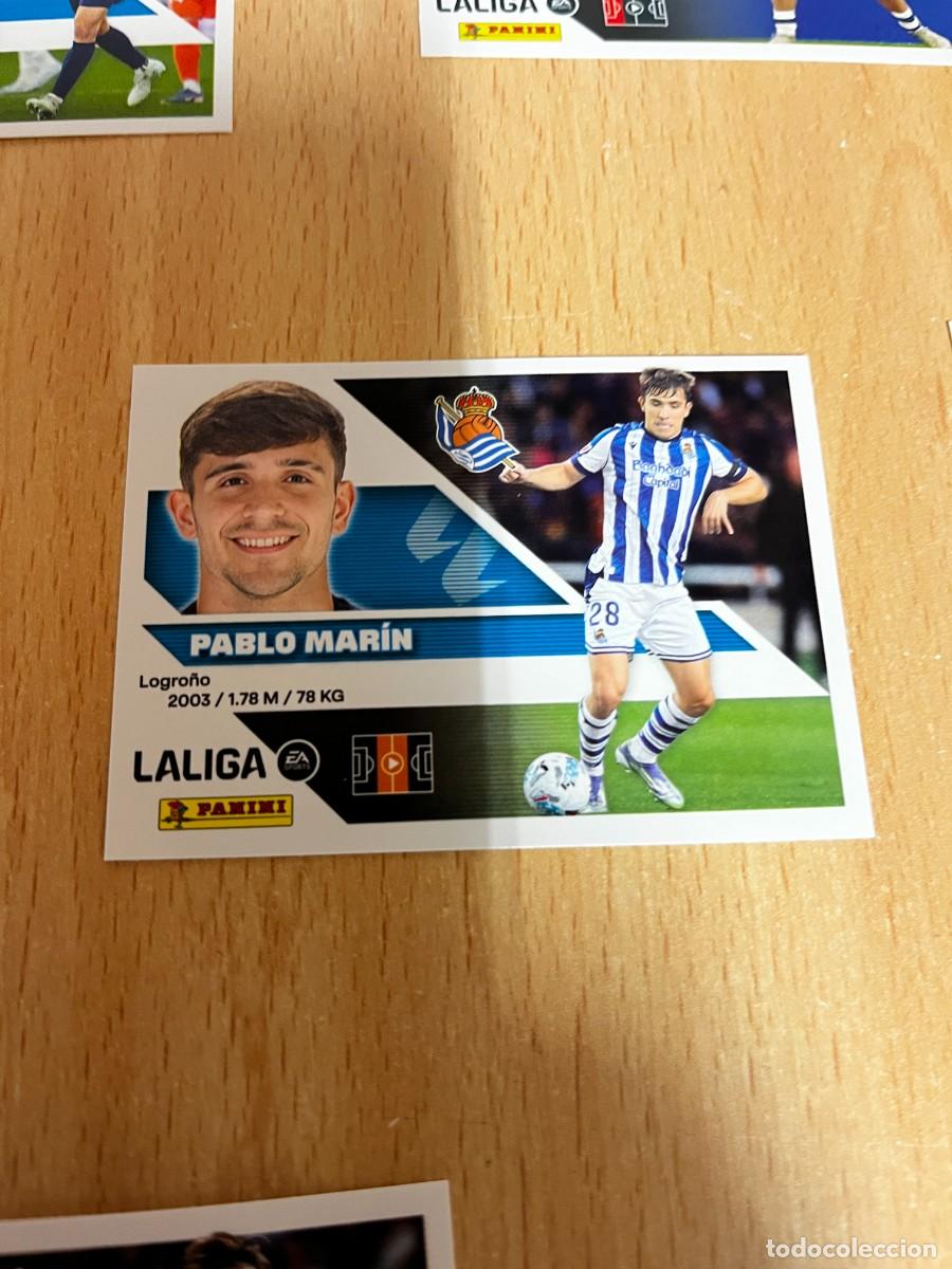 Cromos de f&uacute;tbol: LIGA ESTE 2026 2027 26 27 PANINI N&ordm; 11 PABLO MARIN REAL SOCIEDAD
