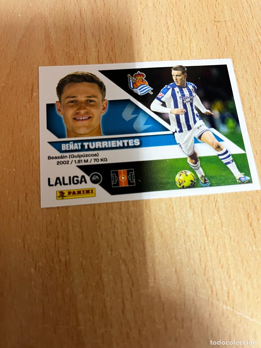 Cromos de f&uacute;tbol: LIGA ESTE 2026 2027 26 27 PANINI N&ordm; 12 TURRIENTES REAL SOCIEDAD