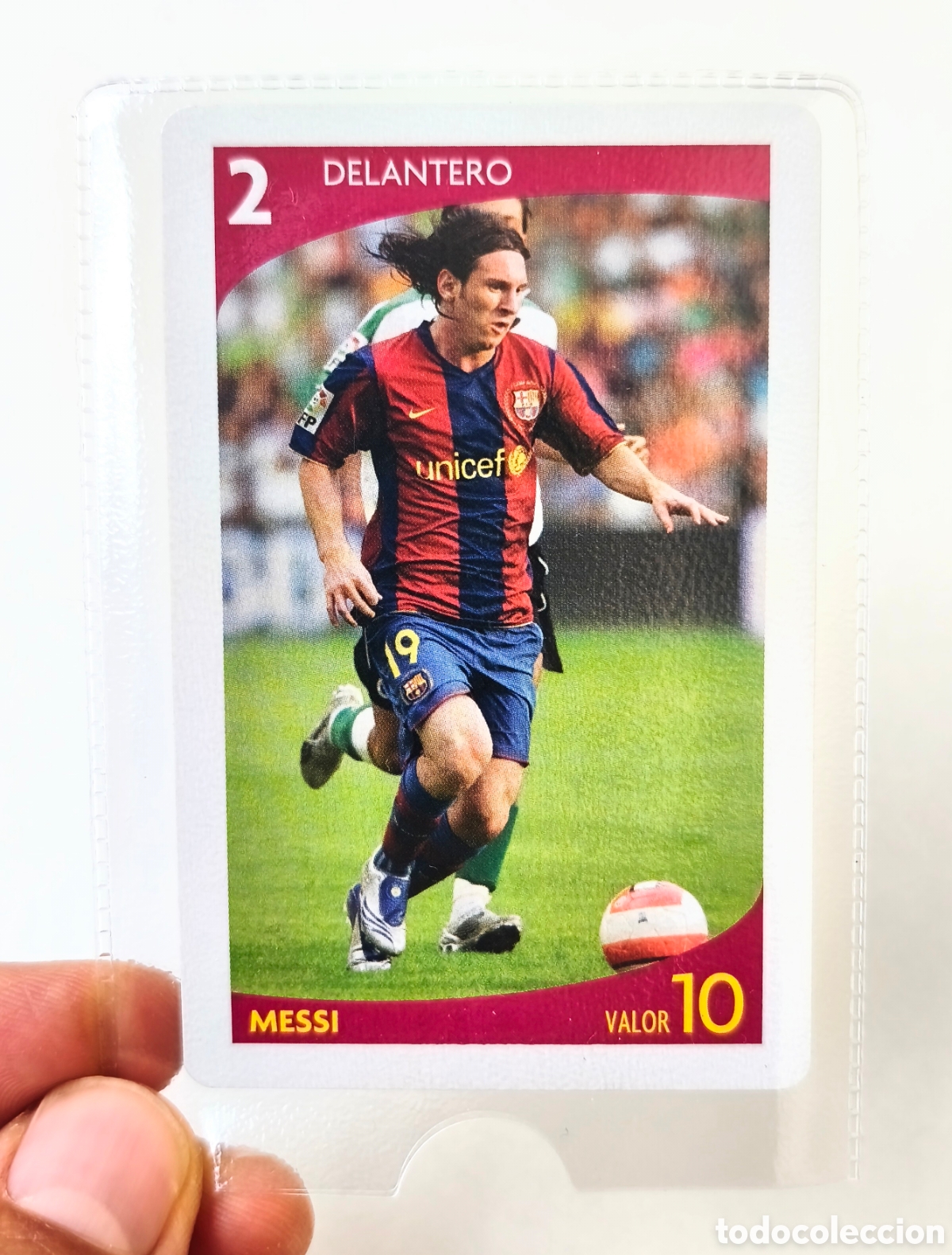 Cromos de f&uacute;tbol: MESSI ROOKIE 2004-05 FC BARCELONA