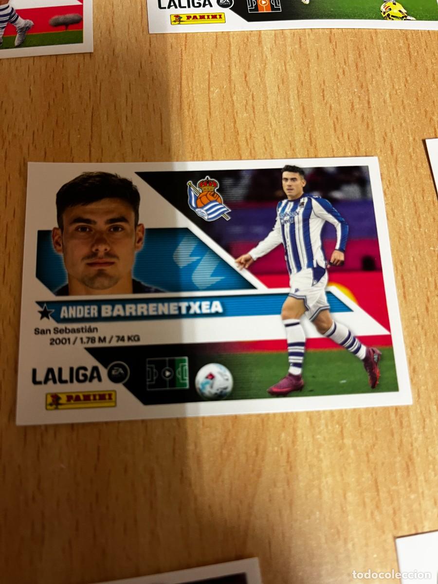 Cromos de f&uacute;tbol: LIGA ESTE 2026 2027 26 27 PANINI N&ordm; 16 BARRENETXEA REAL SOCIEDAD