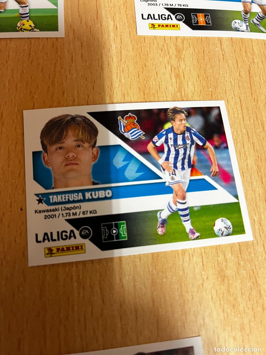 Cromos de f&uacute;tbol: LIGA ESTE 2026 2027 26 27 PANINI N&ordm; 17 KUBO REAL SOCIEDAD