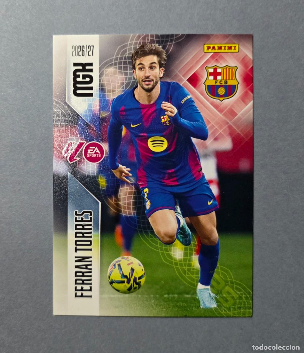 Cromos de f&uacute;tbol: 90 FERRAN TORRES - BARCELONA - MEGACRACKS 2026-27 - MGK 26/27 (NUEVO)