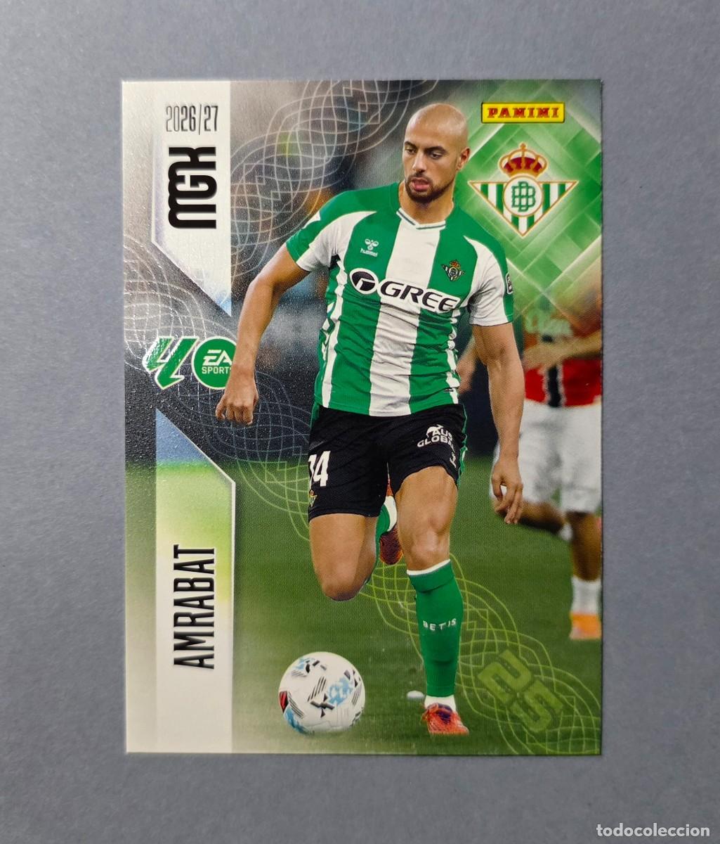Cromos de f&uacute;tbol: 100 AMRABAT - BETIS - MEGACRACKS 2026-27 - MGK 26/27 (NUEVO)
