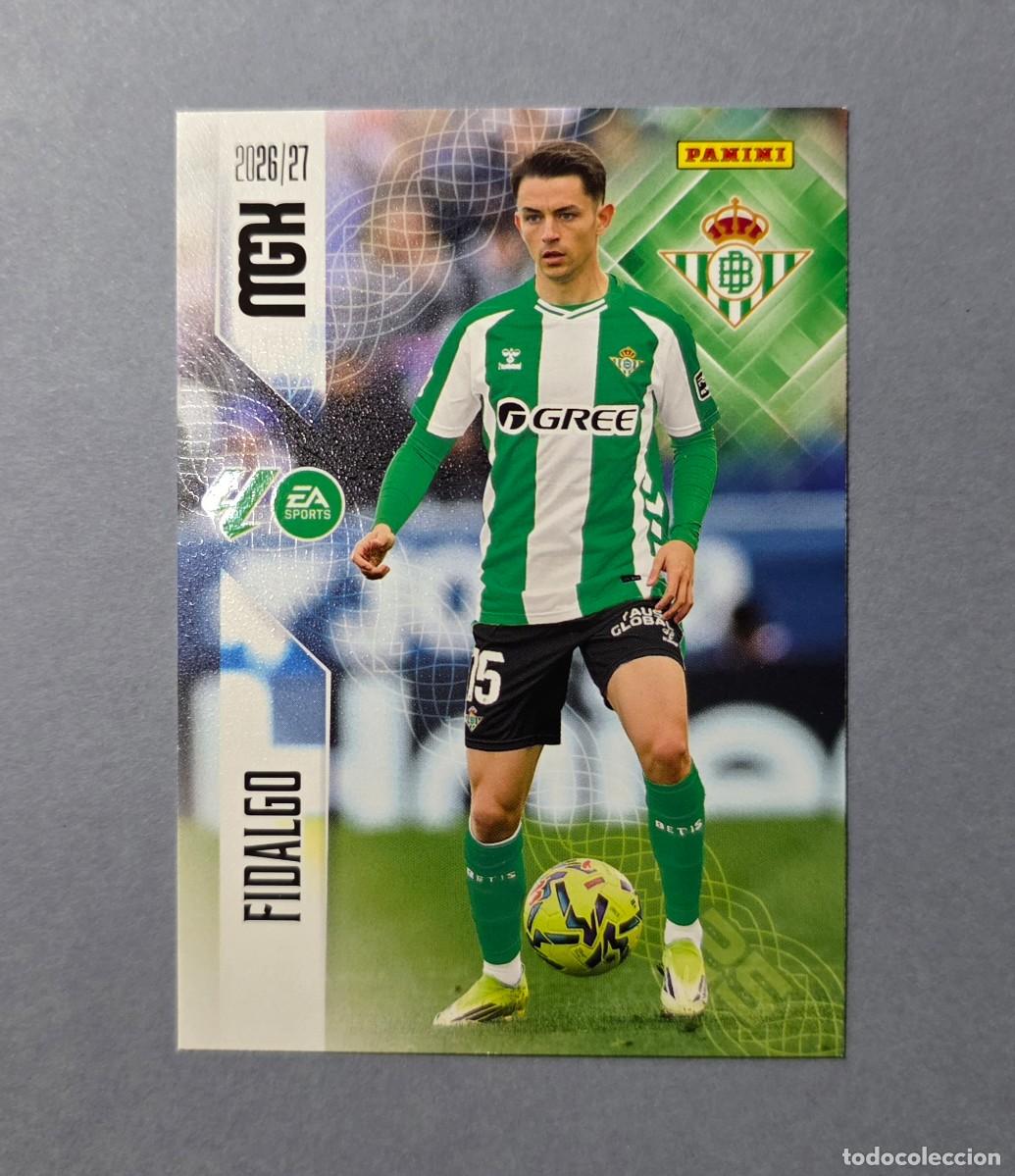 Cromos de f&uacute;tbol: 101 FIDALGO - BETIS - MEGACRACKS 2026-27 - MGK 26/27 (NUEVO)