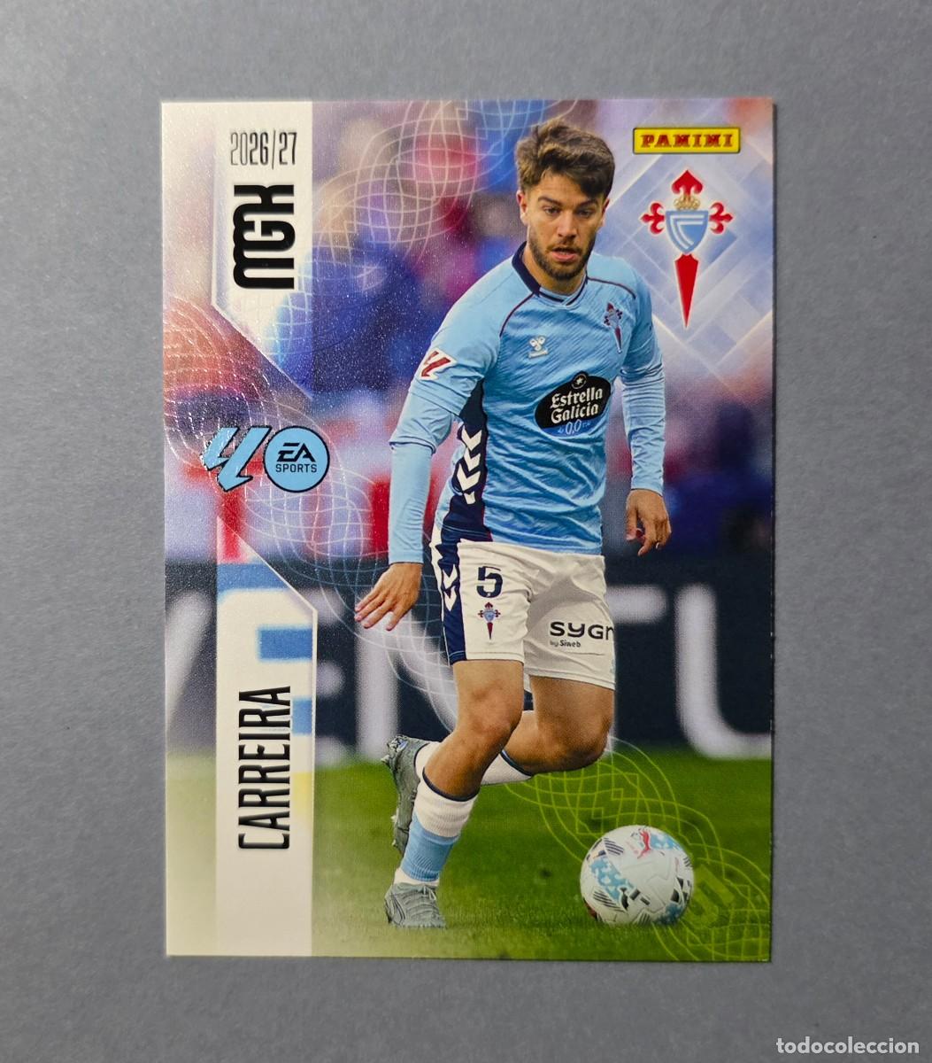 Cromos de f&uacute;tbol: 117 CARREIRA - CELTA - MEGACRACKS 2026-27 - MGK 26/27 (NUEVO)