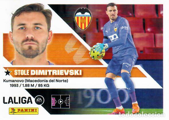 Cromos de Futebol: CROMO PANINI LIGA ESTE 26 27 - N&ordm; 3 - DIMITRIEVSKI - VALENCIA