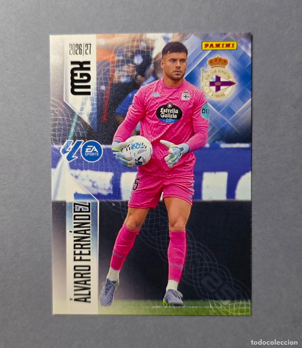 Cromos de Futebol: 128 &Aacute;LVARO FERN&Aacute;NDEZ - DEPORTIVO CORU&Ntilde;A - MEGACRACKS 2026-27 - MGK 26/27 (NUEVO)