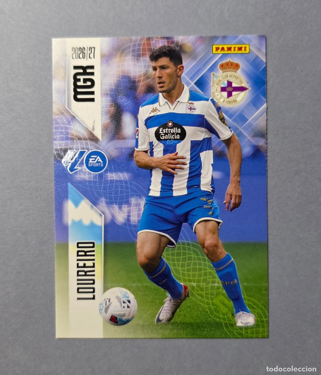 Football Stickers: 131 LOUREIRO - DEPORTIVO CORU&Ntilde;A - MEGACRACKS 2026-27 - MGK 26/27 (NUEVO)