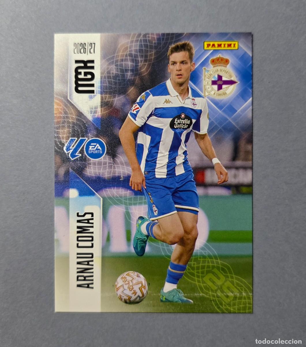 Football Stickers: 134 ARNAU COMAS - DEPORTIVO CORU&Ntilde;A - MEGACRACKS 2026-27 - MGK 26/27 (NUEVO)