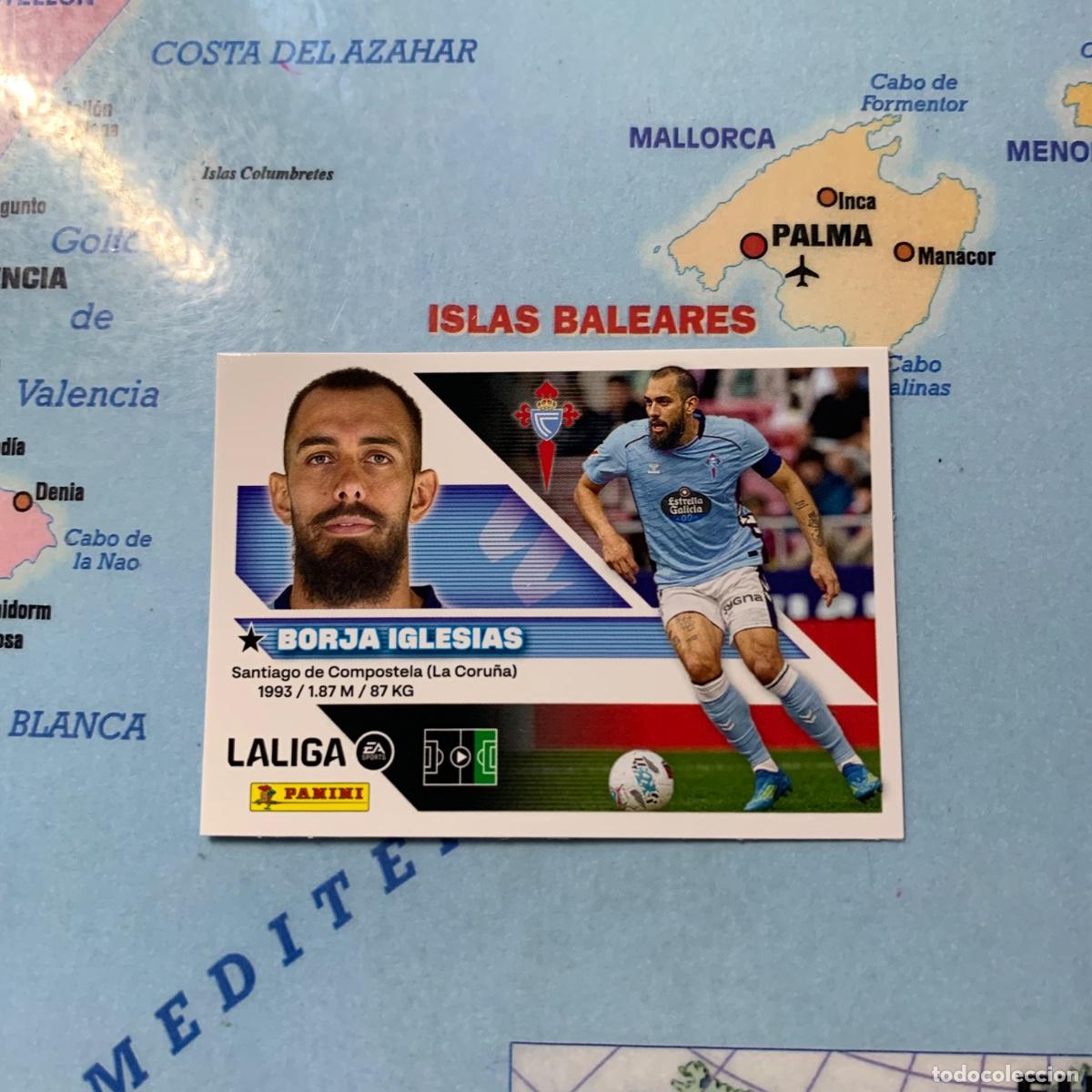 Cromos de f&uacute;tbol: Borja Iglesias n&uacute;mero 20 del celta cromo liga este 26-27 2026-2027