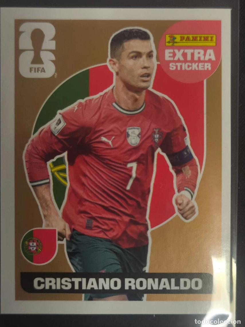 Cromos de f&uacute;tbol: CROMO EXTRA STICKER CRISTIANO RONALDO FIFA 2026 BRONCE PANINI